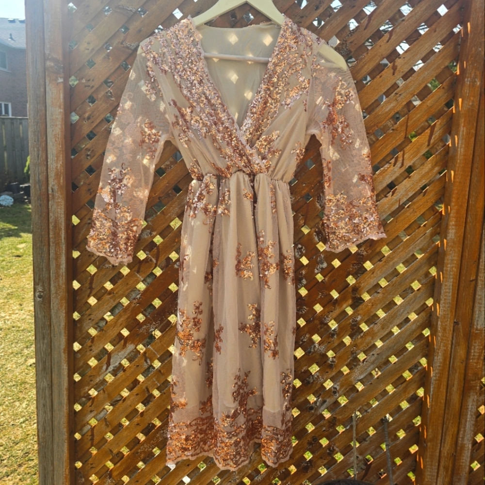 Sparkly summer dress